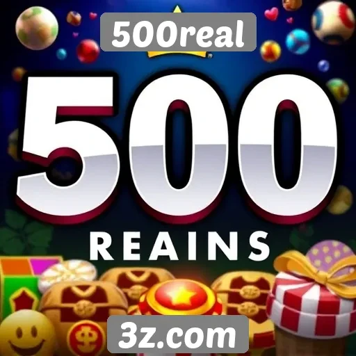 Variedade de jogos disponíveis em 500real